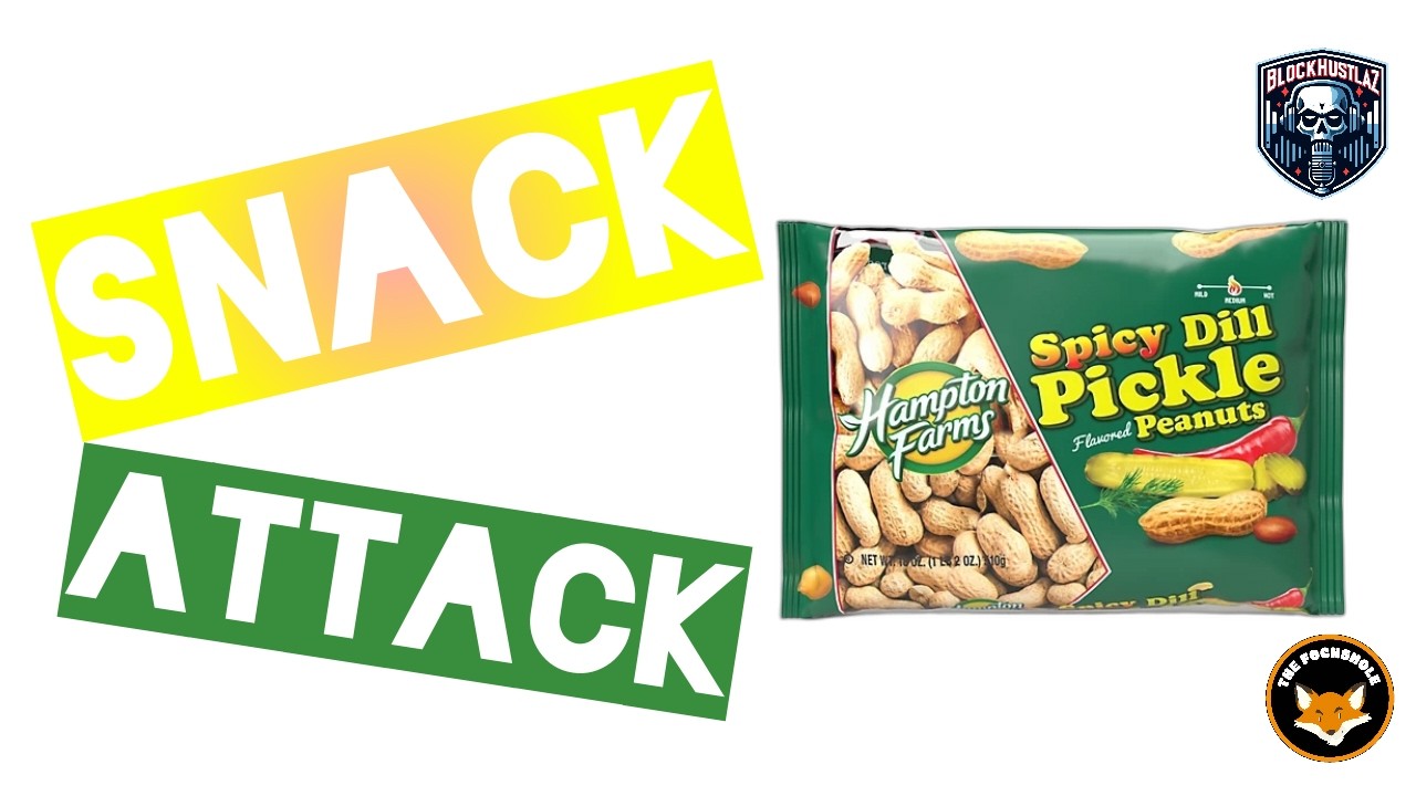 Hampton Farms Spicy Dill Pickle Peanuts #SnackAttack