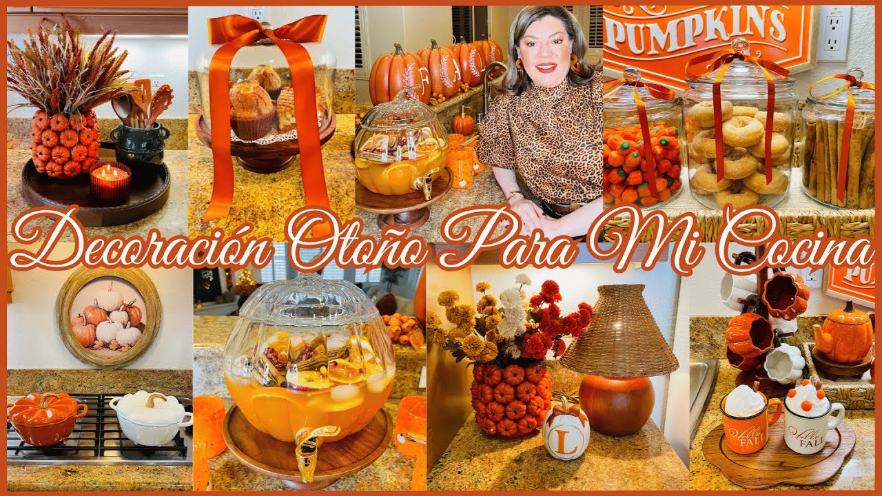 ☕️🍂🥧Fall in Love With This Kitchen Decor ☕️🍂🥧| ¡Nueva Decoración De Otoño Para Mi Cocina 2025! 🤎🧡