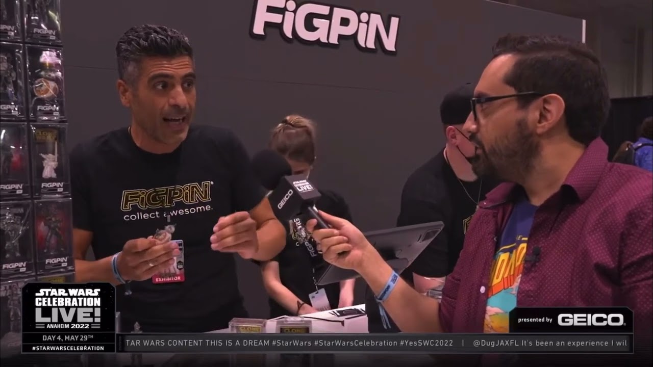 FiGPiN  Featured at Star Wars Celebration 2022 Anaheim