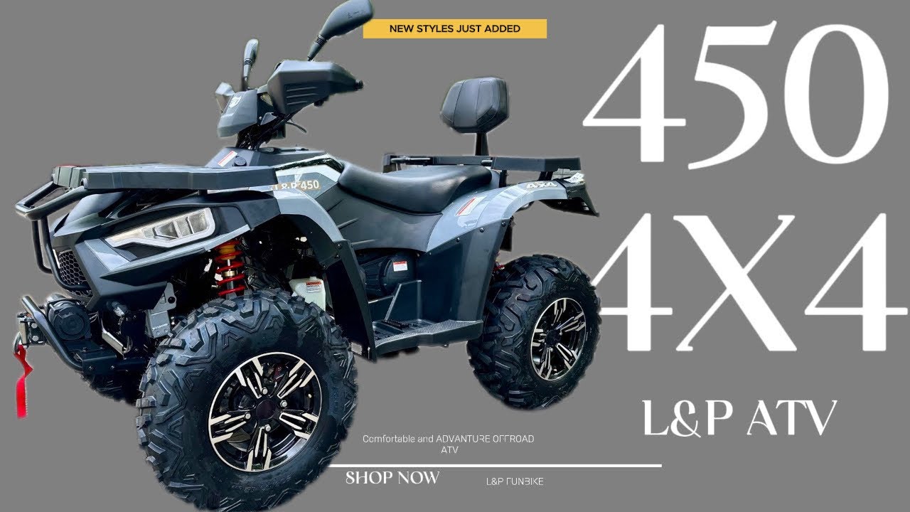 ATV รุ่นใหม่ 450 ขับ 4WD แรงลุยผาตัดมาแล้ว เป็น 4X4 ที่คุ้มค่า คุ้มราคา