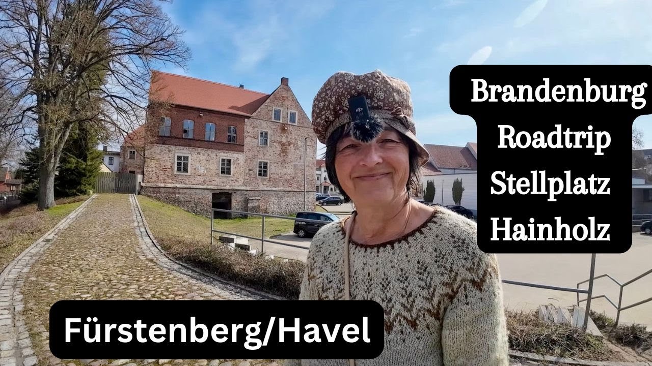 Vlog 273 F&uuml;rstenberg/Havel &bull; Stadtrundgang Askanier Burg & Schlo&szlig; &bull; Wohnmobilstellplatz Hainholz