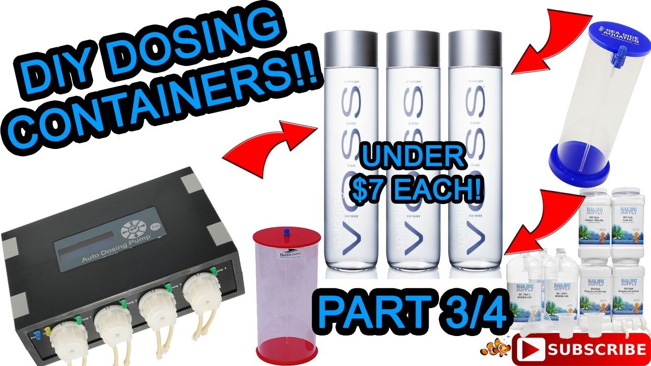 Jebao DP-4 Doser (DIY CONTAINERS) Video 3 of 4