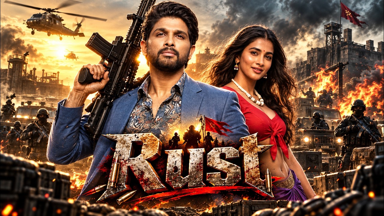 Rust New Released South Indian Full Hindi Dubbed Movie 2026 | Allu Arjun Full Action Movie
