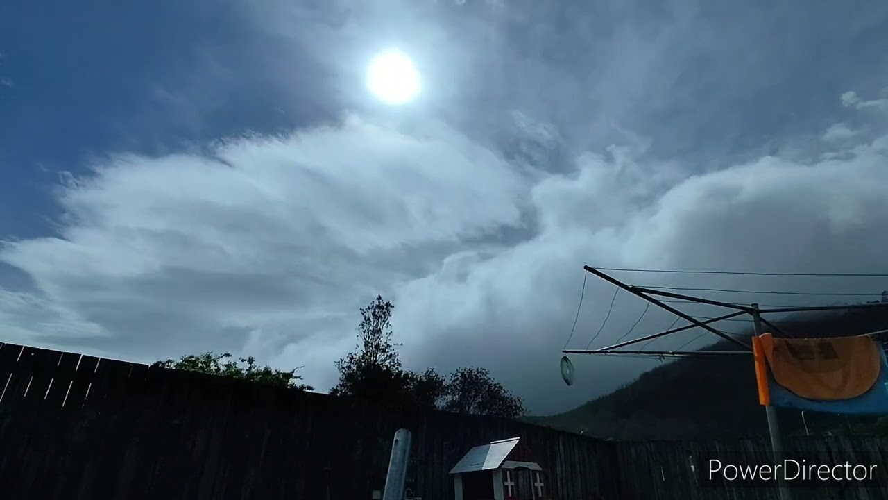 time-lapse above cloud buster Nelson
