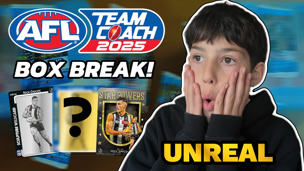 Bizarre Box! AFL Teamcoach 2025 Box Break