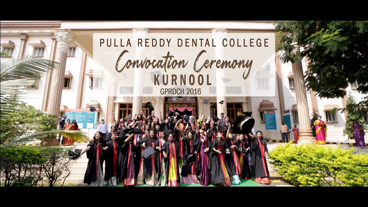 Kurnool Pulla Reddy Dental College Convocation Ceremony || Chaitus Media ||