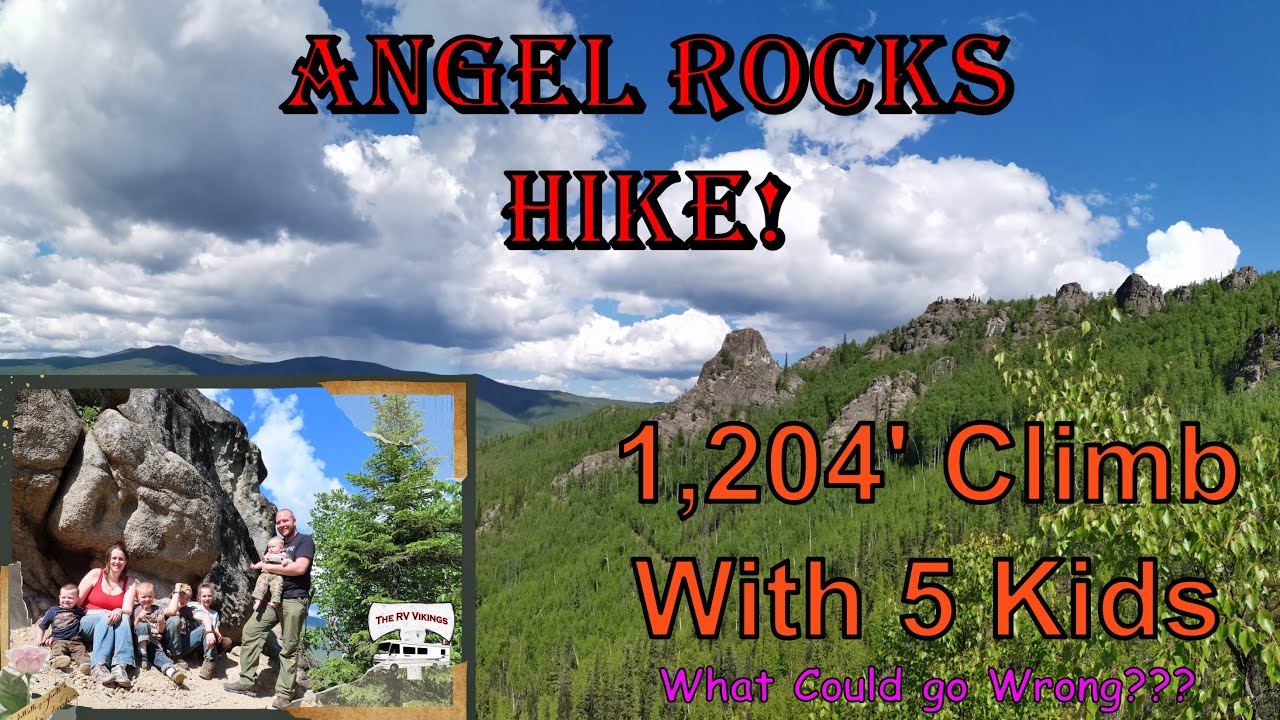 Angel Rocks Hike in Alaska 2019 - Beautiful hike with our Family. Ends With Rain & Thunder. 🌩️☔😊