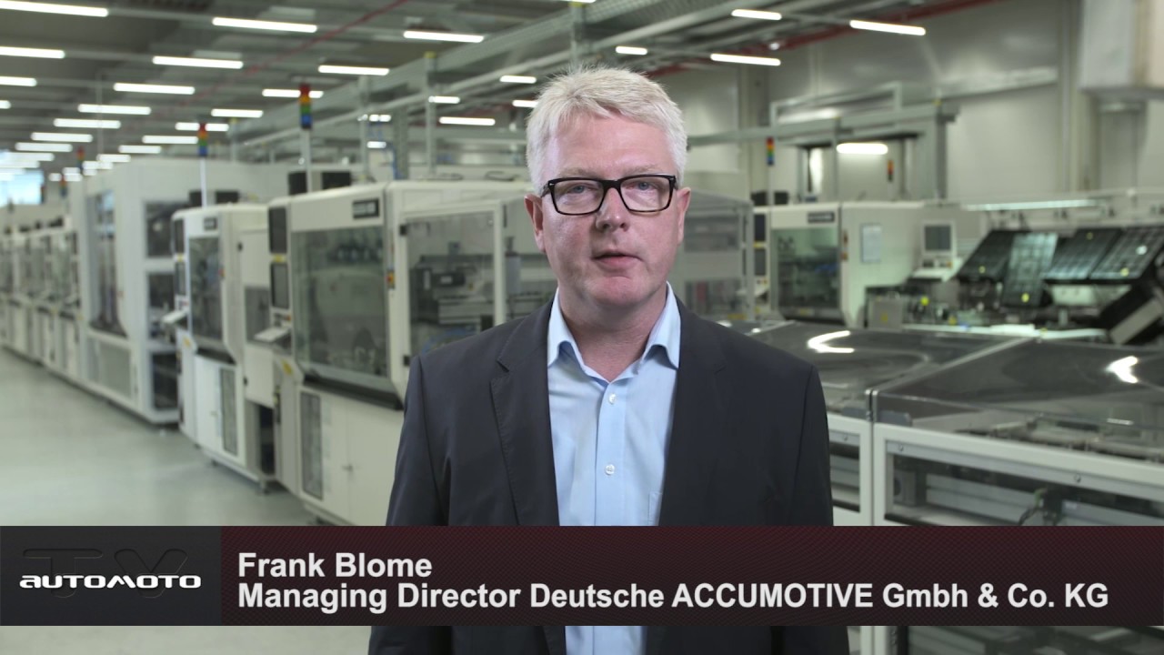 Mercedes-Benz Battery Production plant Kamenz - Interview Frank Blome | AutoMotoTV