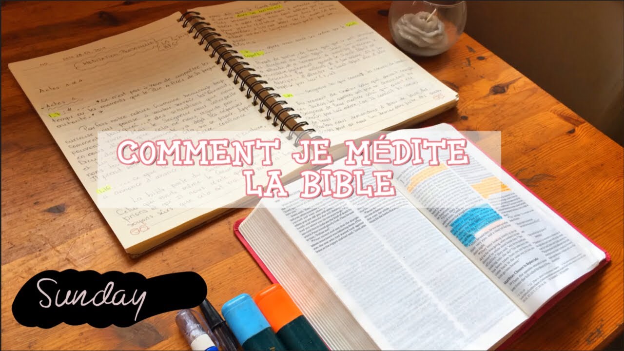 🌸 COMMENT JE MÉDITE LA BIBLE | S.O.AP method