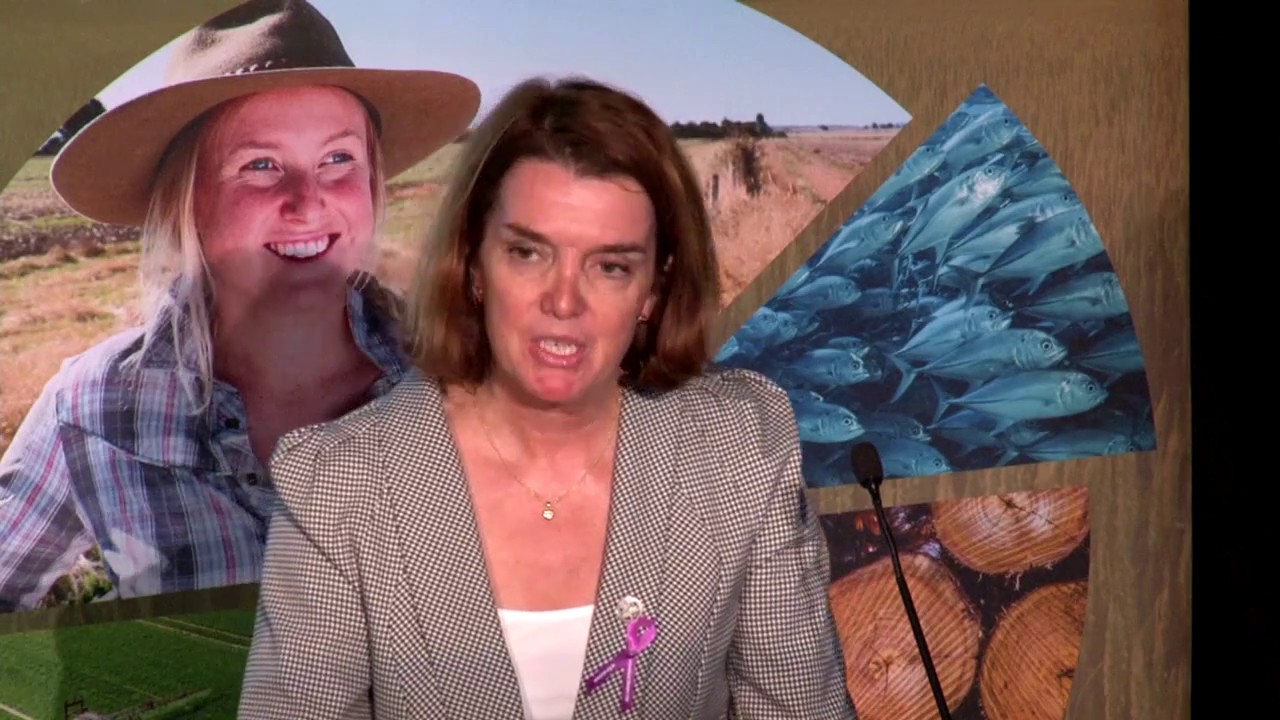 Senator the Hon Anne Ruston, Assistant Minister for Agriculture and Water Resources