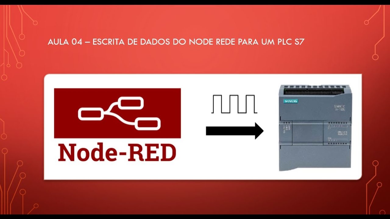 Aula 04 - Escrita de dados do Node-Red para um PLC S7