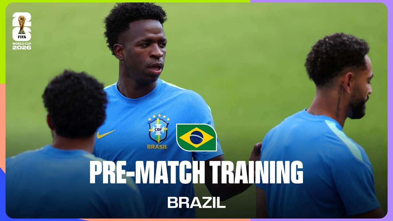 Brazil Train Before Japan | FIFA World Cup 2026&trade;