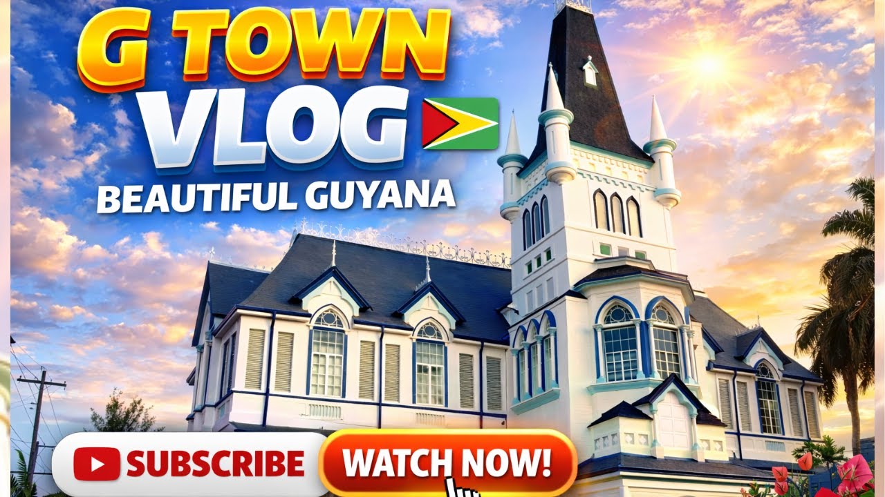 INDIAN vlogger in Georgetown Guyana 🇬🇾 Sunday to spend in georgetown