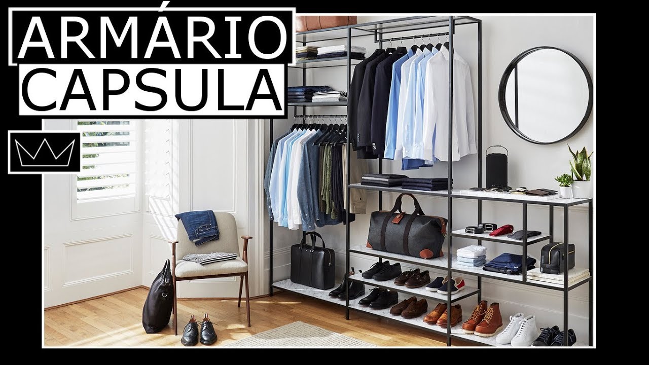 Como montar um ARMÁRIO CÁPSULA: 9 dicas práticas / MODA MASCULINA