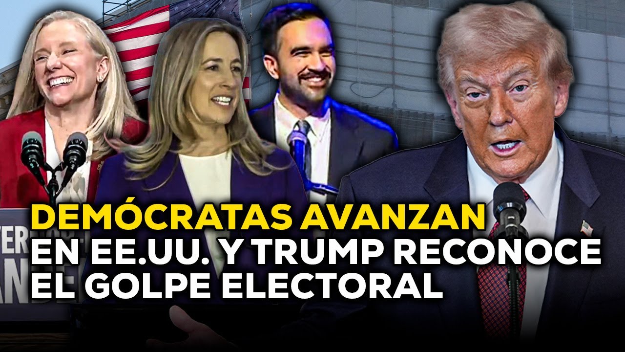 Elecciones en EE.UU.: dem&oacute;cratas avanzan y Trump asume el golpe electoral #videonotas