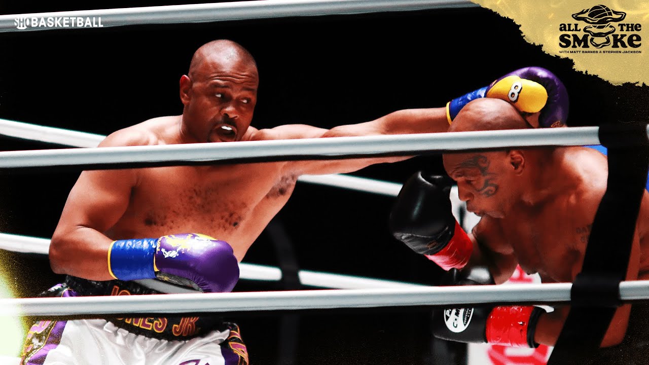 Roy Jones Jr Couldn't Believe How Fast & Strong Mike Tyson Was During 2020 Fight | ALL THE SMOKe