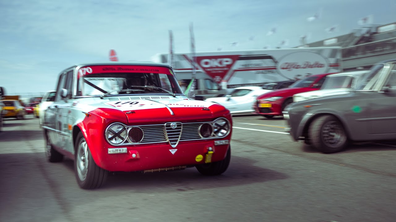 Alfa Romeo Giulia at Spettacolo Sportivo 2024 - Zandvoort F1 Circuit Track Action!