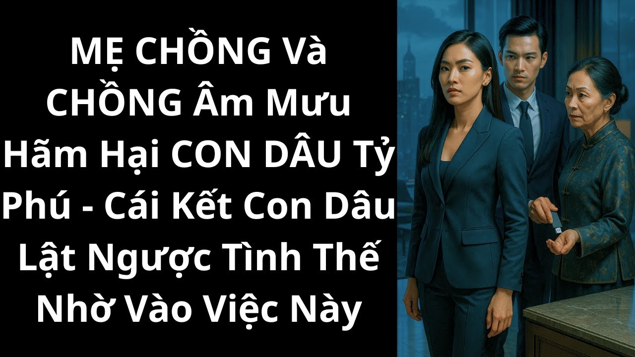 MẸ CHỒNG Và CHỒNG Âm Mưu Hãm Hại CON DÂU Tỷ Phú - Cái Kết Con Dâu Lật Ngược Tình Thế Nhờ Vào...
