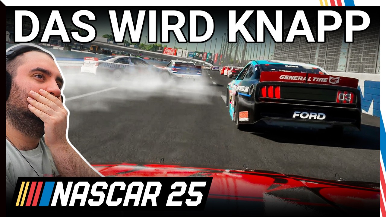 IN CHARLOTTE WIRD'S ENG 😅 NASCAR 25 KARRIERE #8