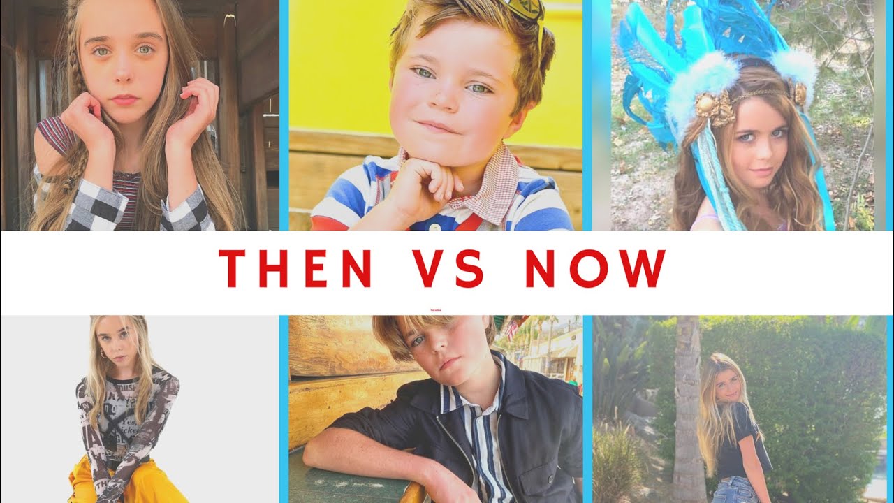 Piper Rockelle squad Then VS Now