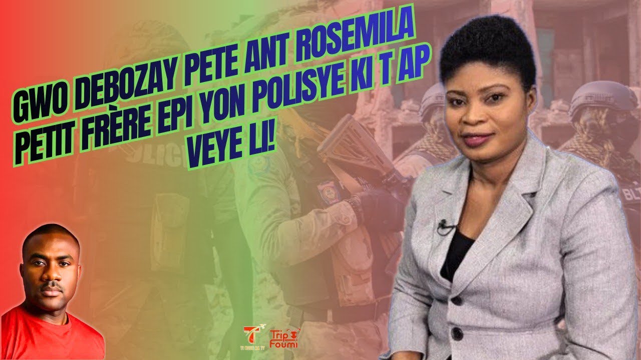 Deblozay pete ant Rosemila epi yon Polisye, Koze a pran lari, Ponyèt li dekale, TT lage l san filtè!
