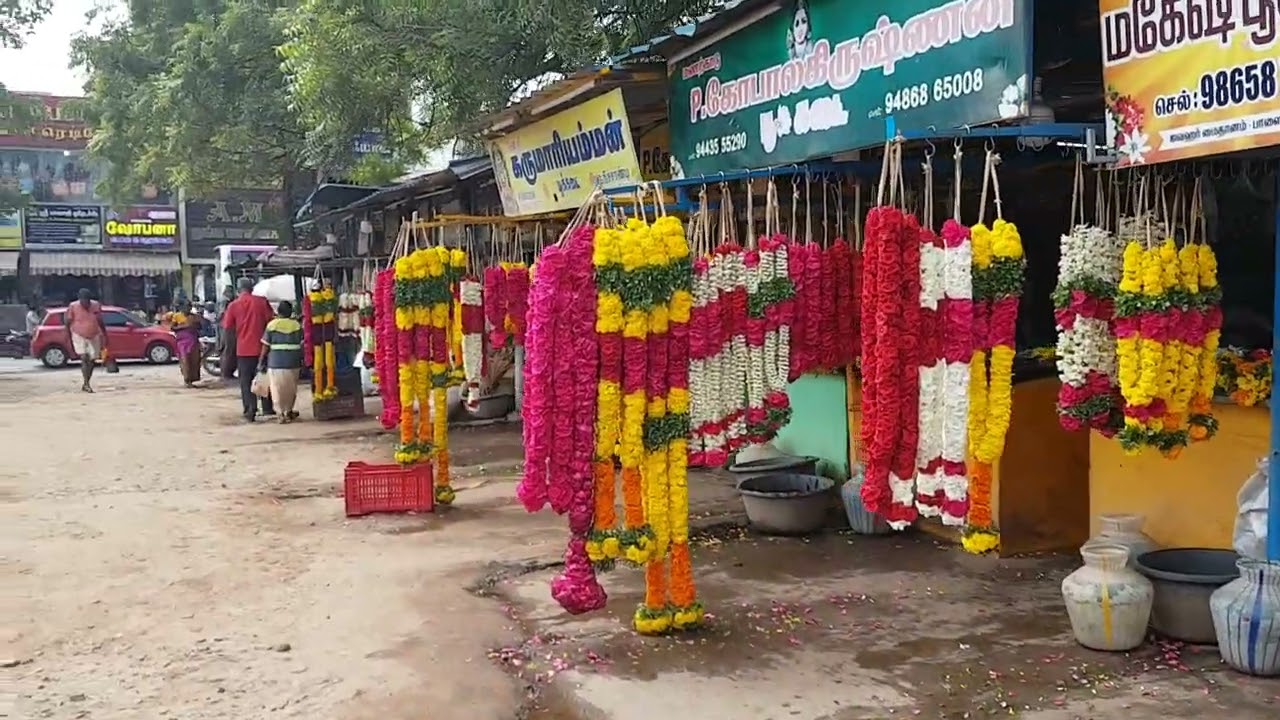 Garland market Palayamkottai