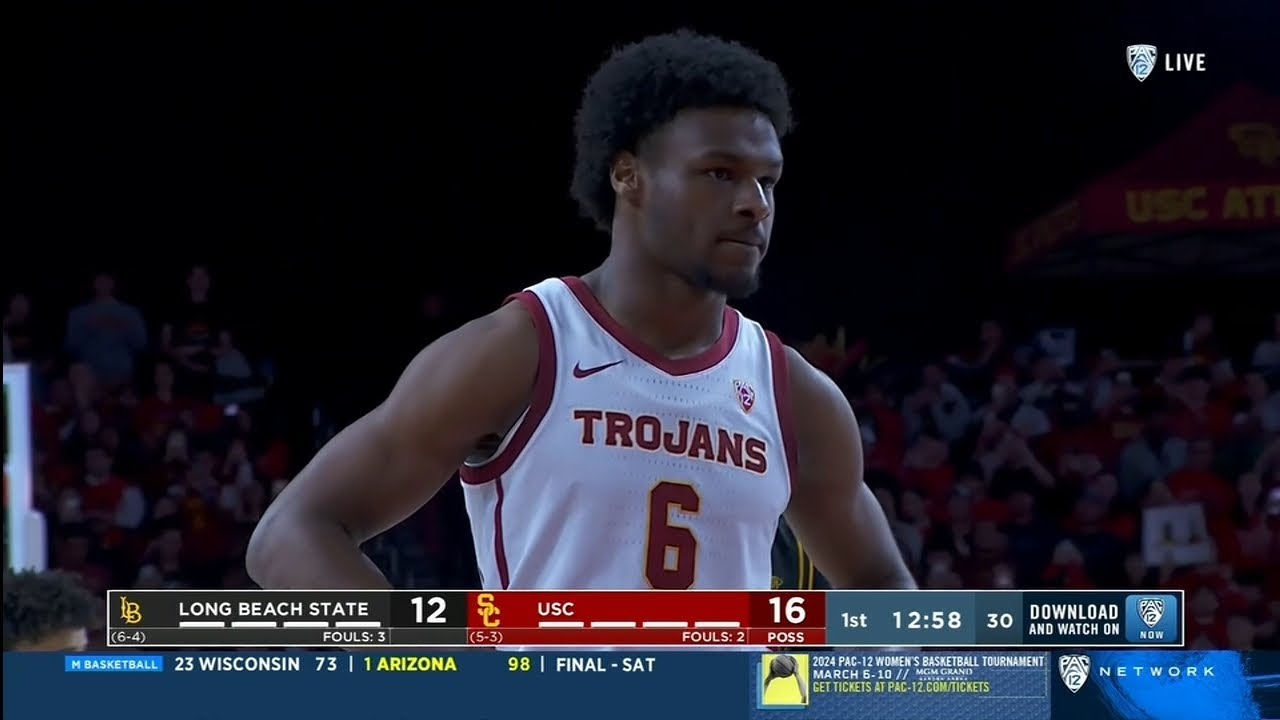 BRONNY JAMES COLLEGE DEBUT!