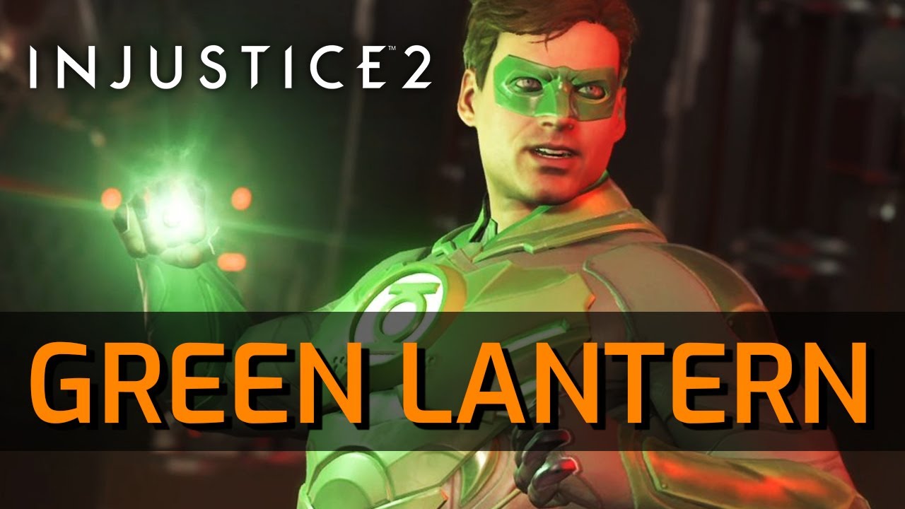 Injustice 2 - Green Lantern Moveset w. Inputs [Basic]