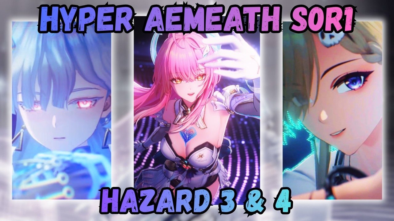 Aemeath S0R1 Lynae S0R1 Mornye S0R1 | Hazard 3 & 4 Showcase | Wuthering Waves