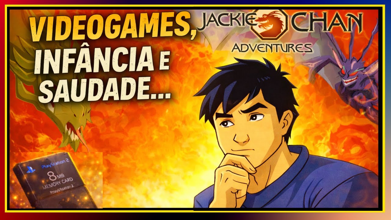 Videogames, Infância e Saudade | Jackie Chan Adventures (PS2)