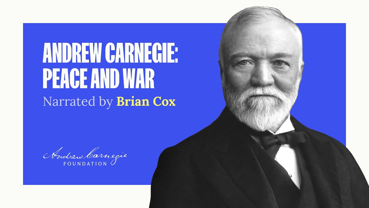 Andrew Carnegie: Peace and War, Narrated by Brian Cox