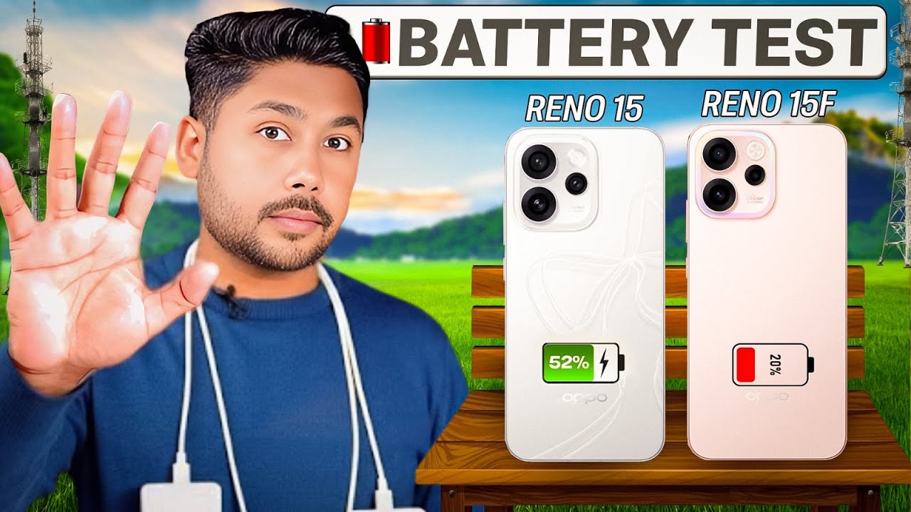 I Tested Oppo Reno 15 & 15F Battery – Results Will Surprise You