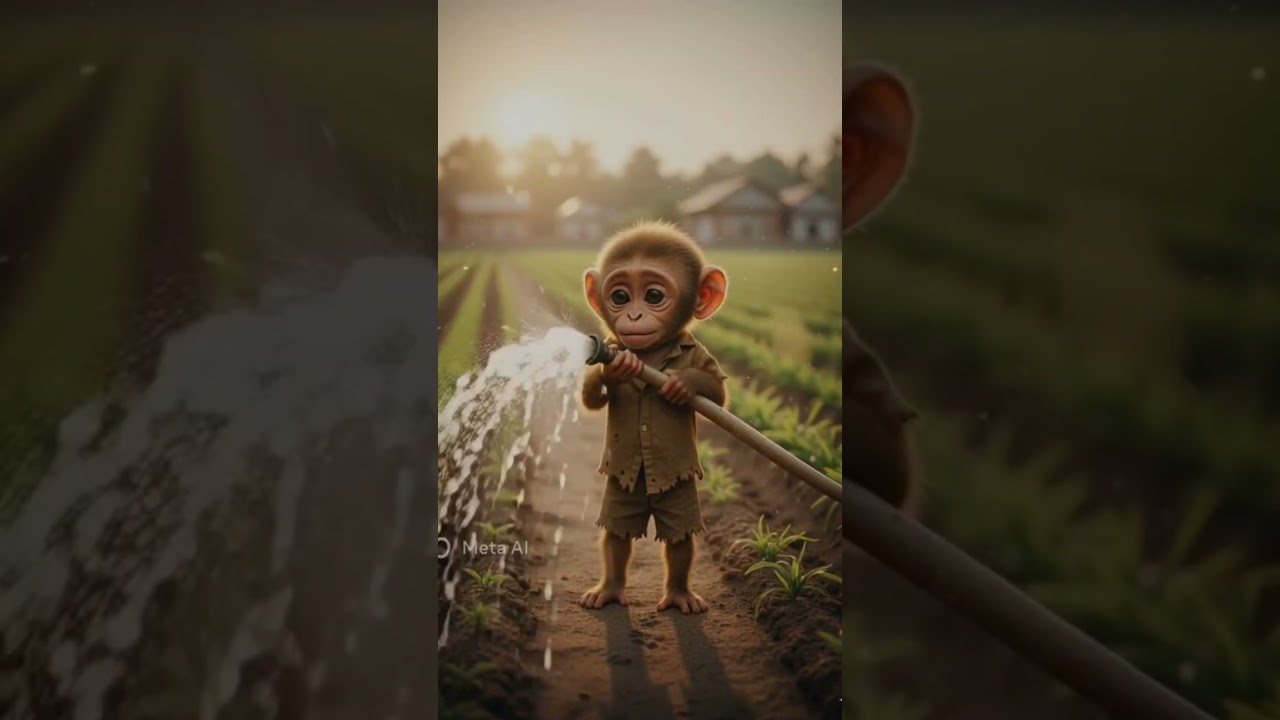 बंदर और किसान की दोस्ती 