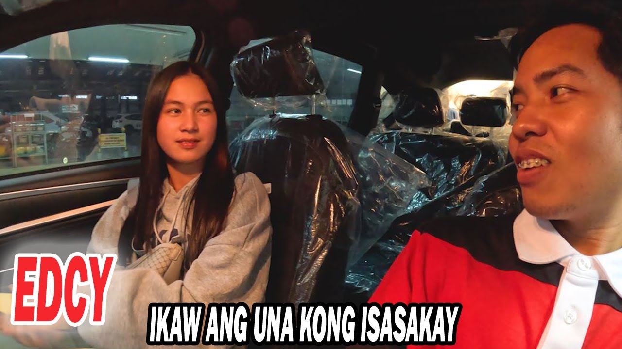 VEANCY UNANG NAKASAKAY SA BAGONG SASAKYAN NI EDS!