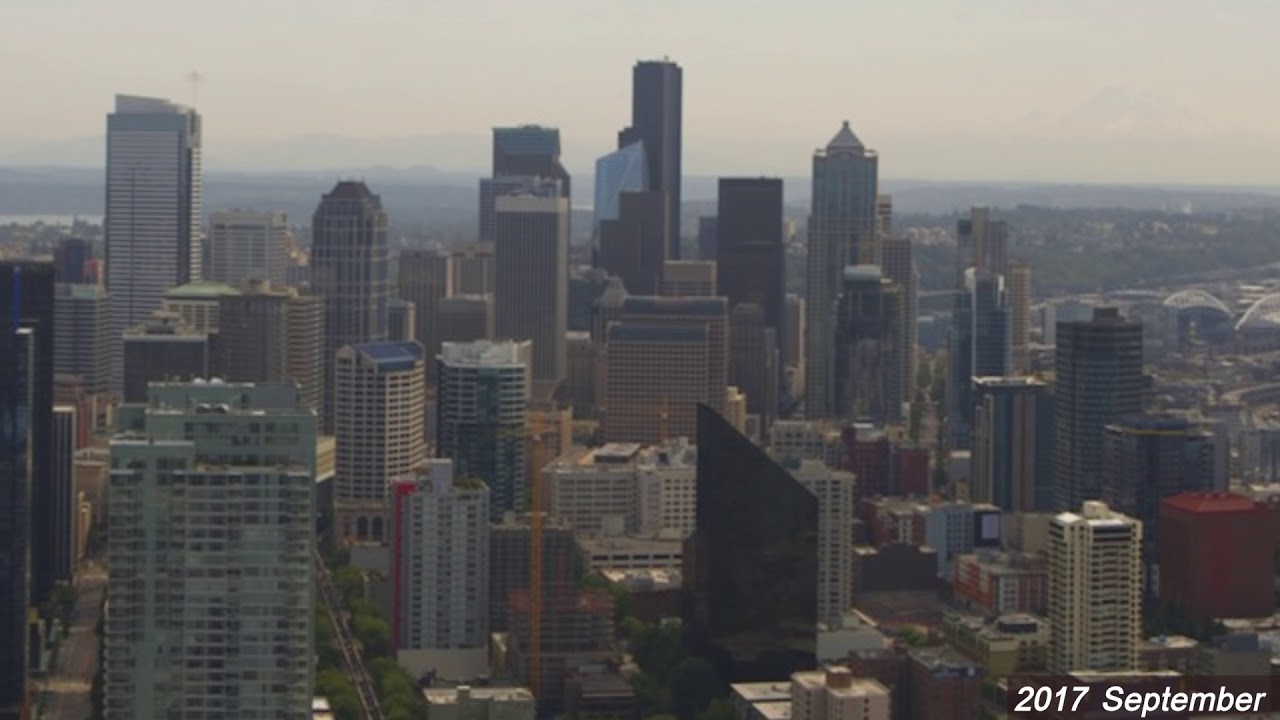 Seattle 3 Year Time-lapse Video from the Space Needle