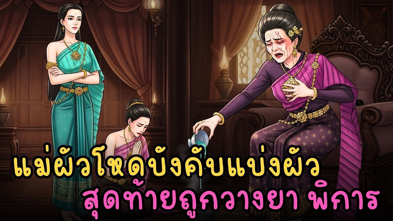 คำสาปพิธีแต่งงาน พี่สาวผลักน้องขึ้นเกี้ยว สู่ชะตาในวังทอง| นิทานพื้นบ้านไทย · เรื่องเล่าเก่าแก่