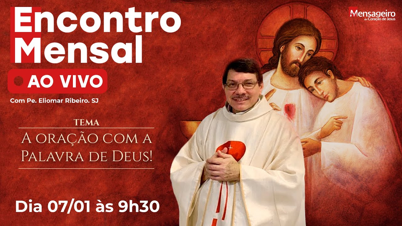 07/01/26 - Encontro Mensal da Revista Mensageiro com Pe. Eliomar Ribeiro. Sj.