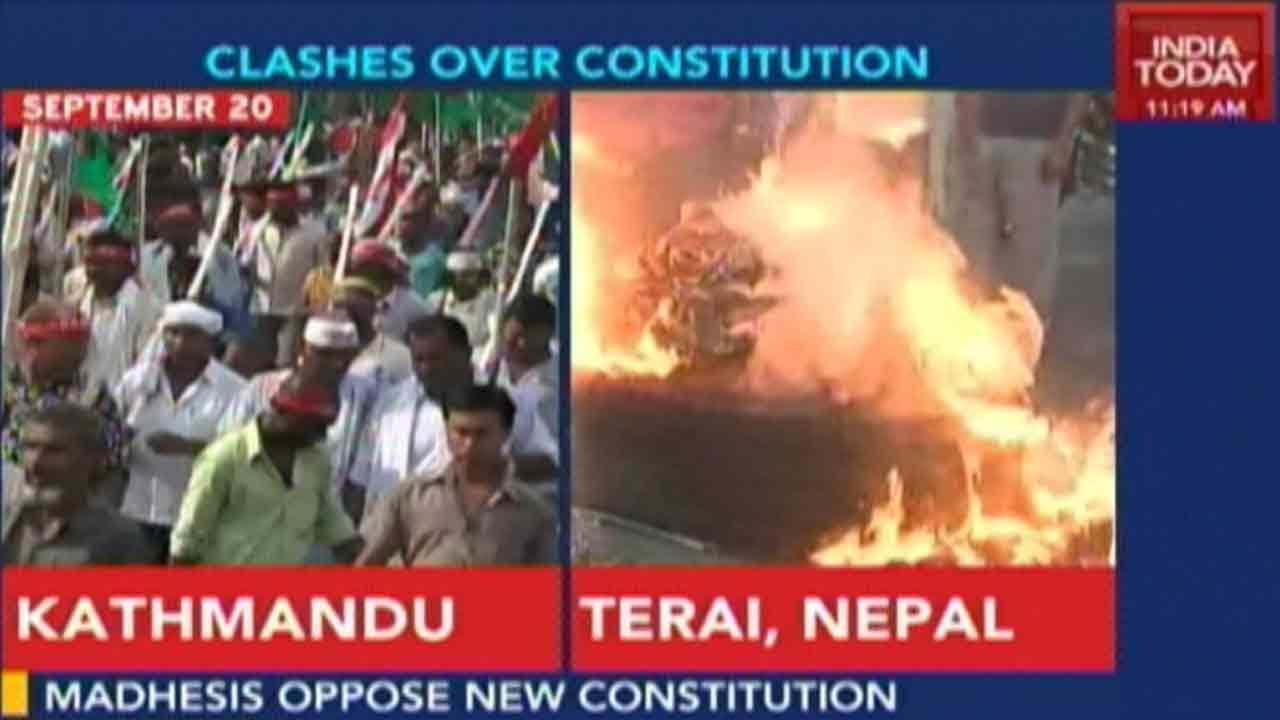 Tension Along Nepal Border Over Historic Constitution