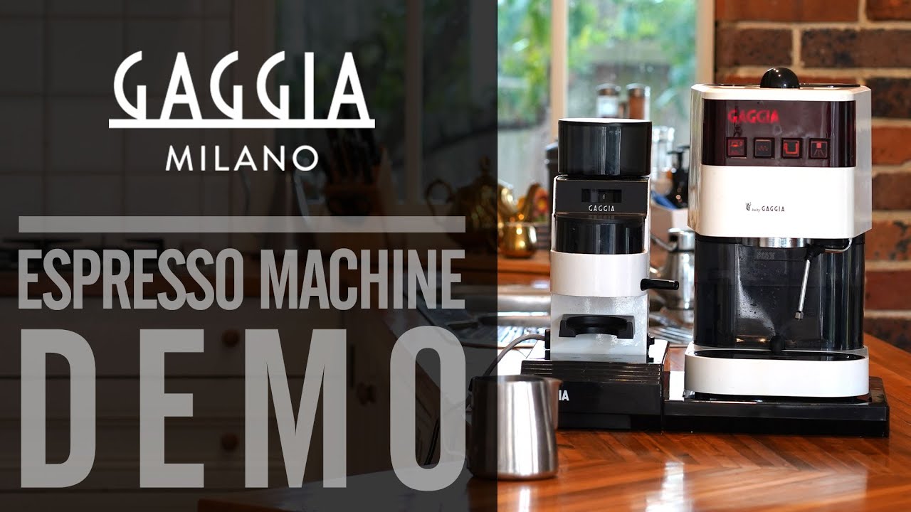 Demo - Retro Gaggia Baby from 1999