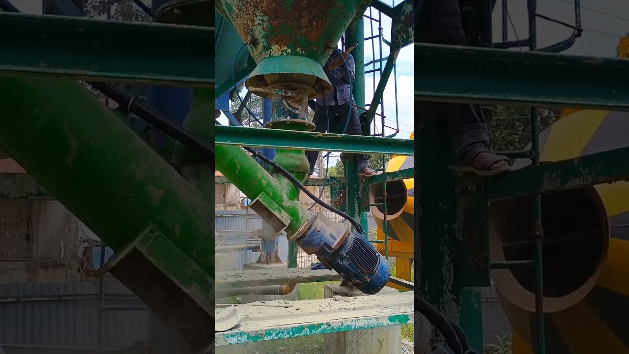 How to cement silo clean