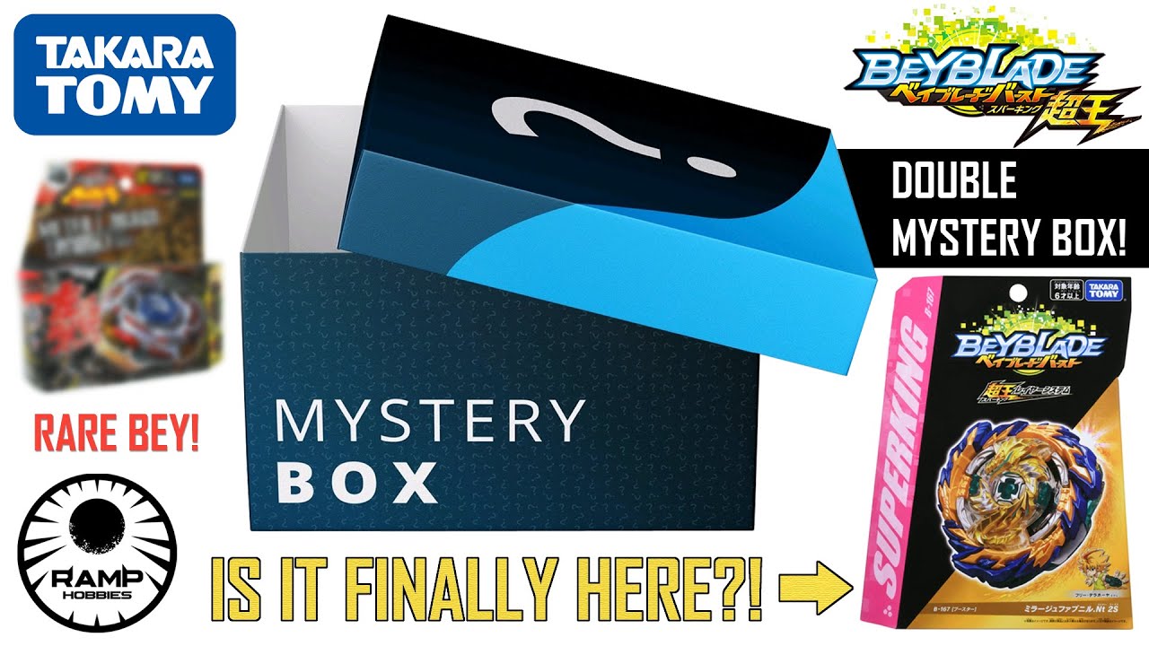 Unboxing Beyblade Mystery Box #15! MIRAGE FAFNIR HUNT! Beyblade Burst Superking ベイブレードバースト베이블레이드