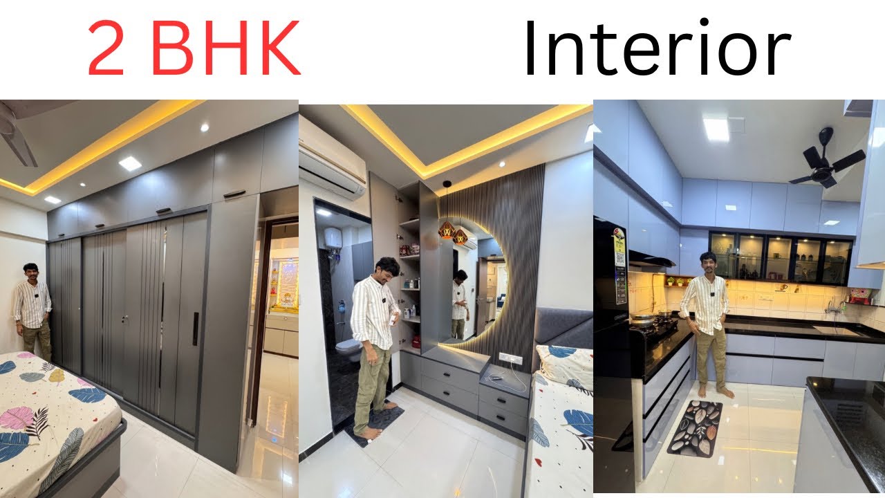 ✨ 2BHK Home Interior Design | Modern & Stylish | SKM Anop Bhai | Pune & Mumbai Projects
