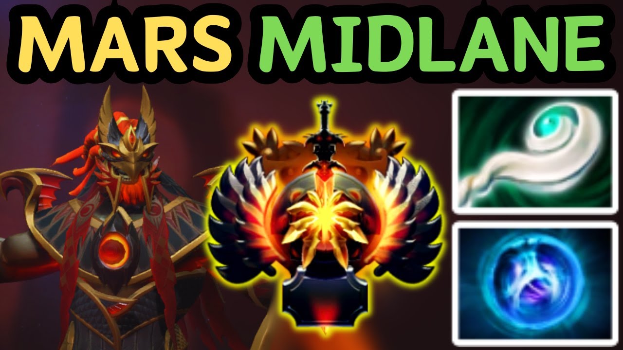 🔥 THE MOST BROKEN MARS MID GAME YOU’LL EVER SEE | DOTA 2 🔥