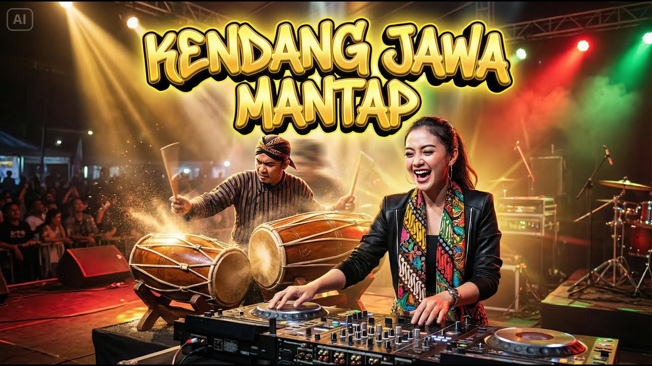 KENDANG JAWA BIKIN GOYANG 😱💃
