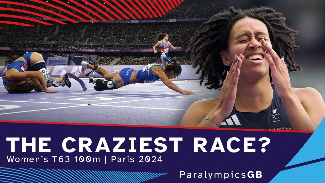 Is this the CRAZIEST 100m race ever? 🤯 | Paris 2024