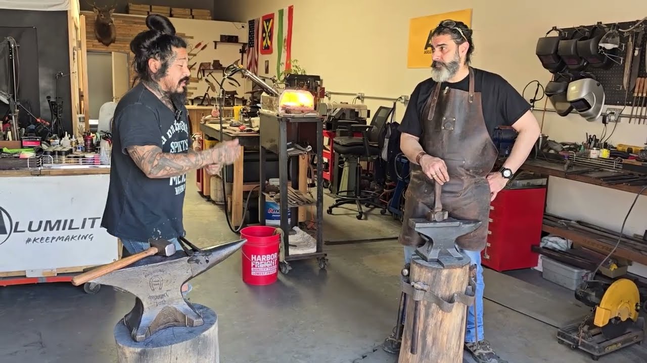 How Thin is Too Thin? Bladesmithing with Neil Kamimura and Andreas Kalani | Combat Abrasives