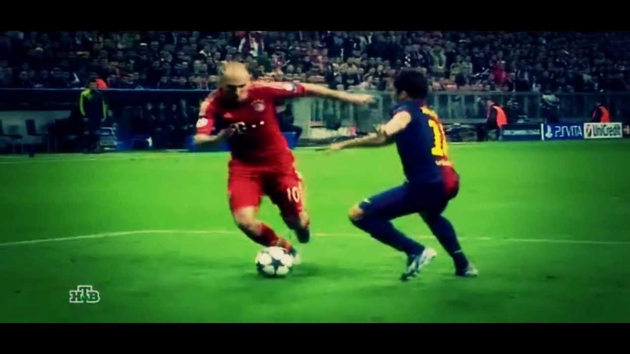 Arjen Robben vs Barcelona (Home) 12-13 HD 720p