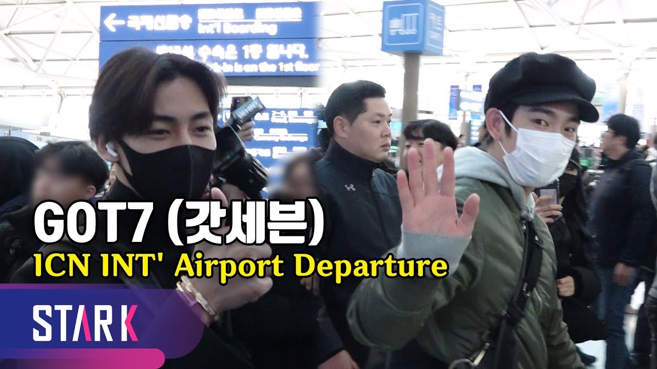 GOT7, 20191125_ICN INT' Airport Departure ('아침부터 스윗' 갓세븐 출국)