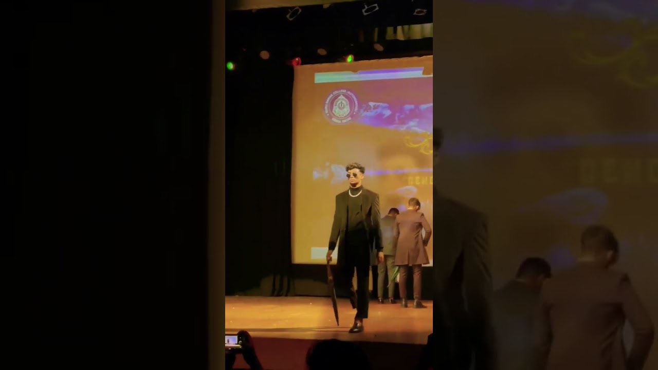 Boys ramp walk🔥😎 #walk #boys #attitude #college