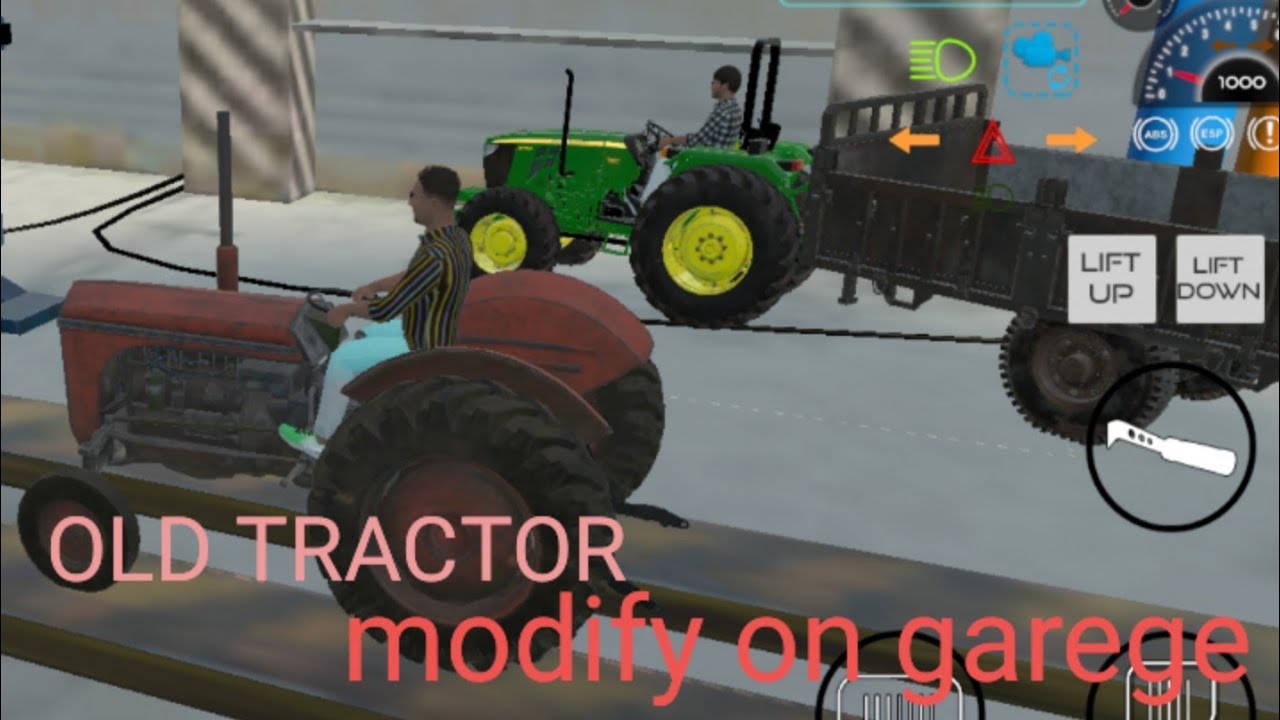 OLD TRACTOR MODIFIED ON GARAGE PART 1 || 